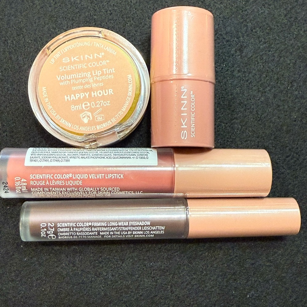 SKINN Bundle of 4 Lip Tint, Velvet Lip, Firming eyeshadow &Translucent stick - Picture 4 of 12